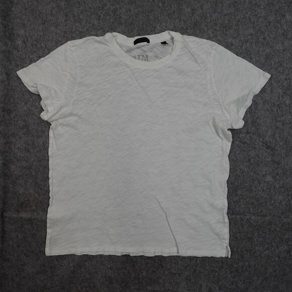 ATM Anthony Thomas Melillo Top Womens Large Crew Neck Short Sleeve TShirt Tee - Picture 1 of 8